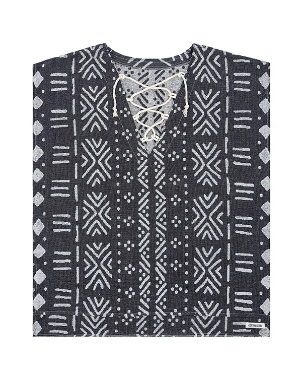 Adobe Mudcloth Cover Up Black - Image 2