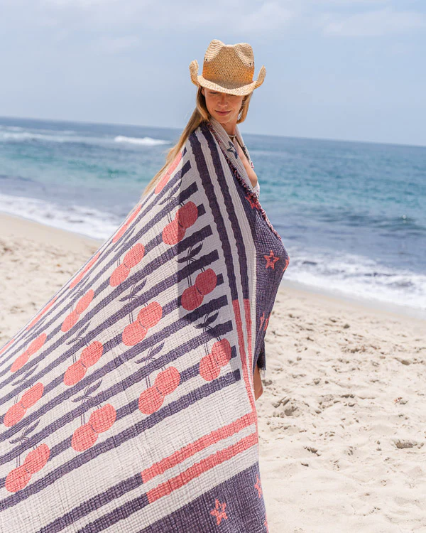 Cherry Stars & Stripes PARTY BLANKET™ - Image 4