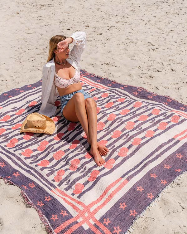 Cherry Stars & Stripes PARTY BLANKET™ - Image 6