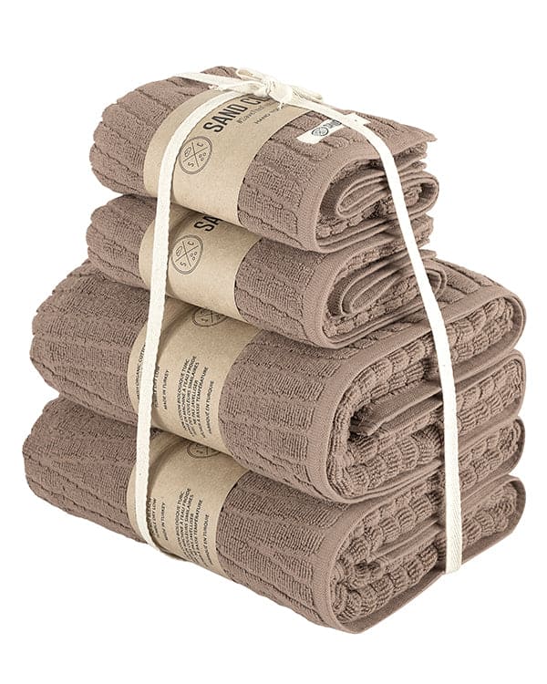 Chevron Bath Bundle - 4 Pack (2 Bath + 2 Hand) - Image 6