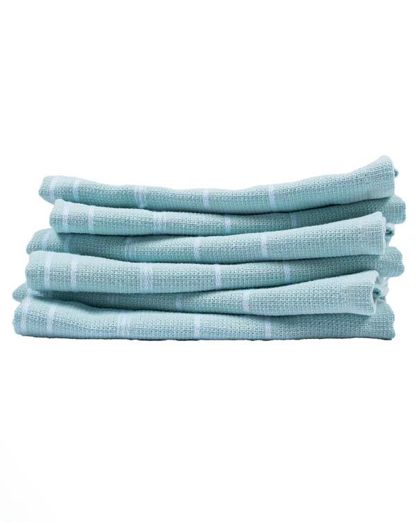 Classic Bath Washcloth Bundle 6 Pack - Seaglass - Image 2
