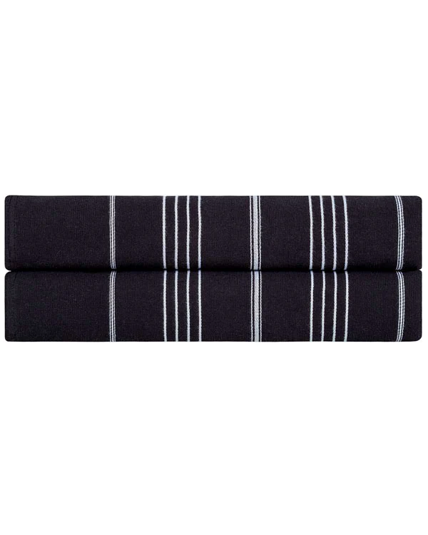 Classic Fringeless XL Bath Bundle - Black - 2 Pack - Image 2