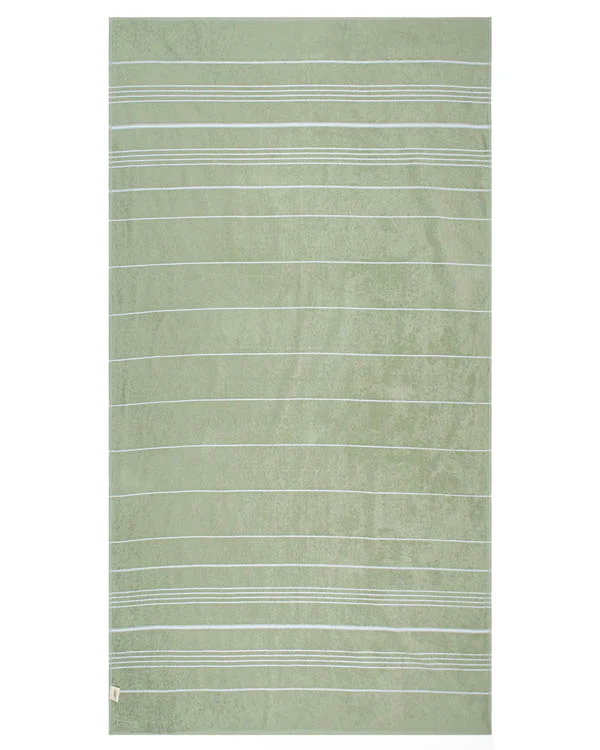 Classic Fringeless XL Bath Bundle 2 Pack - Sage - Image 5