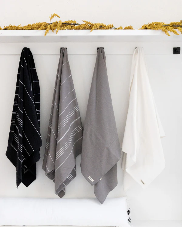 Classic Fringeless XL Bath Bundle - Grey - 2 Pack - Image 6