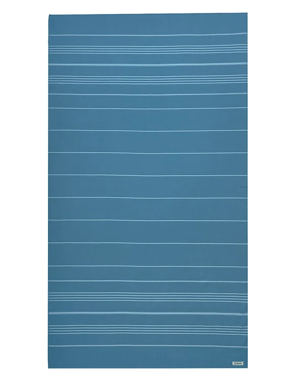 Classic Fringeless XL Bath Bundle - Slate Blue - 2 Pack - Image 3