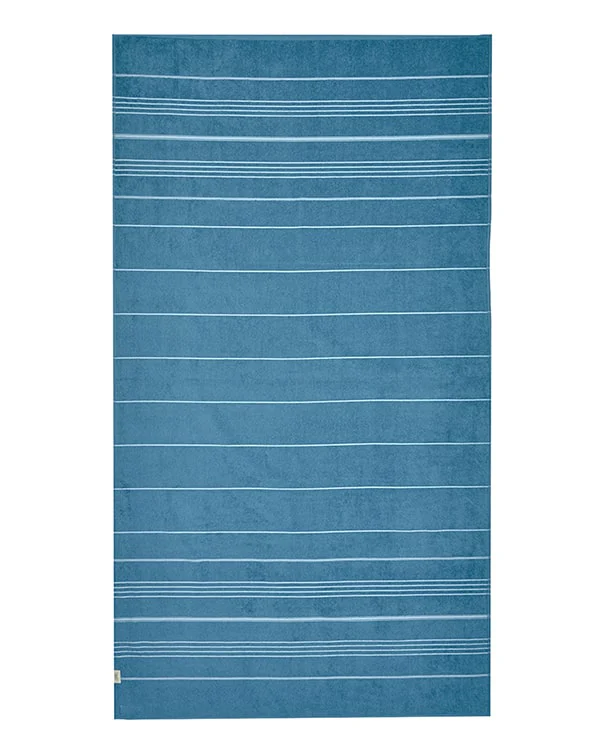 Classic Fringeless XL Bath Bundle - Slate Blue - 2 Pack - Image 6