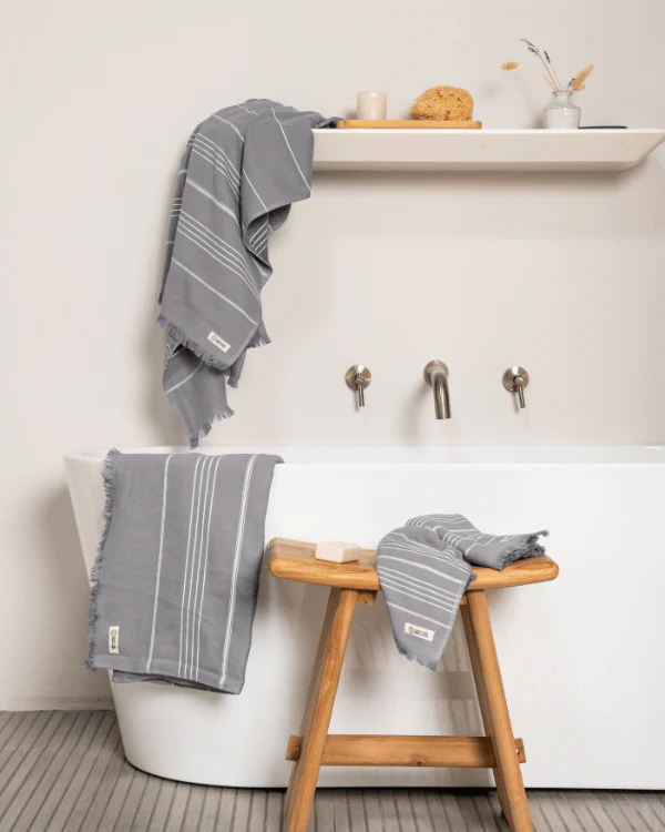 The Classic XL Bath Bundle - Grey - Image 2