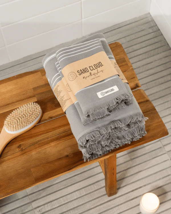 The Classic XL Bath Bundle - Grey - Image 8