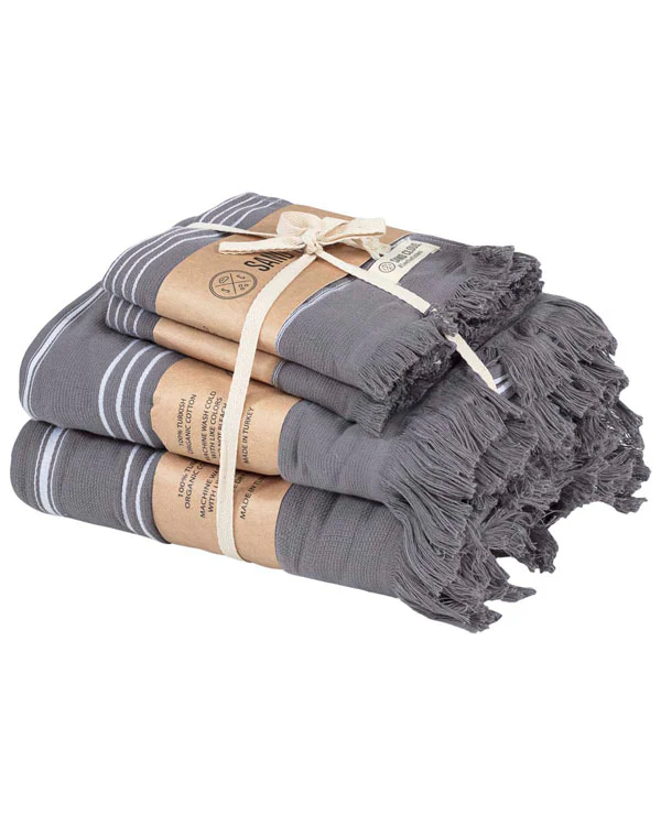 The Classic XL Bath Bundle - Grey - Image 9