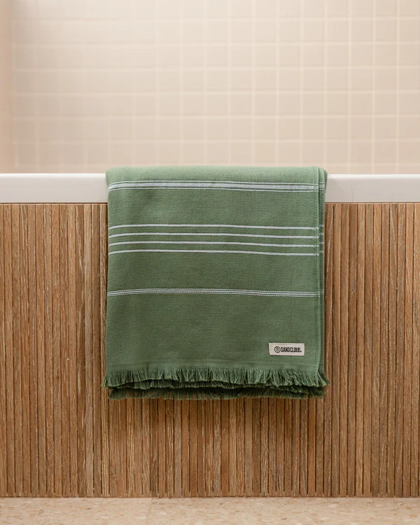Classic XL Bath Bundle 2 Pack - Hedge Green - Image 2