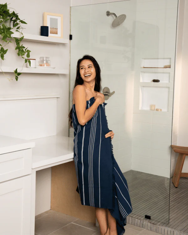 Classic XL Bath Bundle - Navy - Image 2