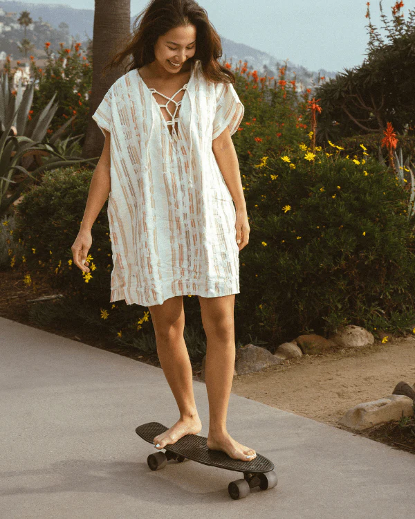 Daisy Stripe Cover Up - Image 2