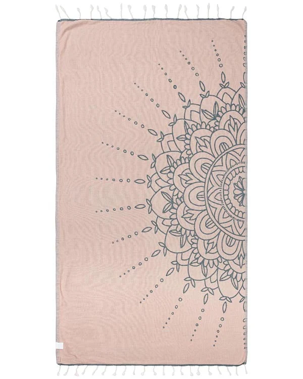 Flower Mandala Ocean Teal - Image 2