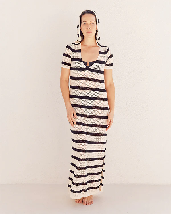 Gappo Hooded Net Dress - Image 3