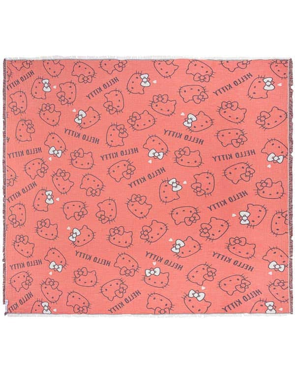 Hello Kitty® - Hello Kitty Bows - PARTY BLANKET™ - Image 3