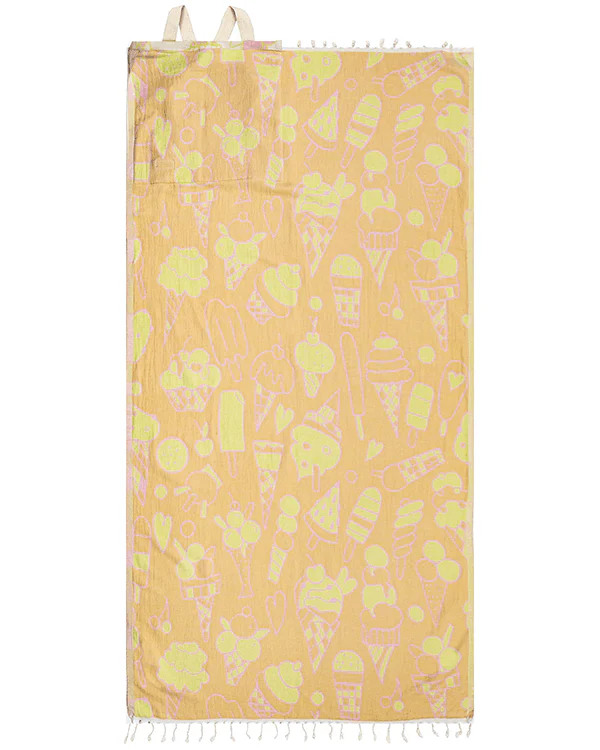 Ice Cream Towel Bag  - Natural - Image 7