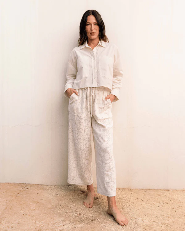 Kai Lace Crop Pant - Image 2