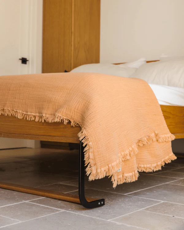 Lara Dusty Peach - PARTY BLANKET™ - Queen - Image 4