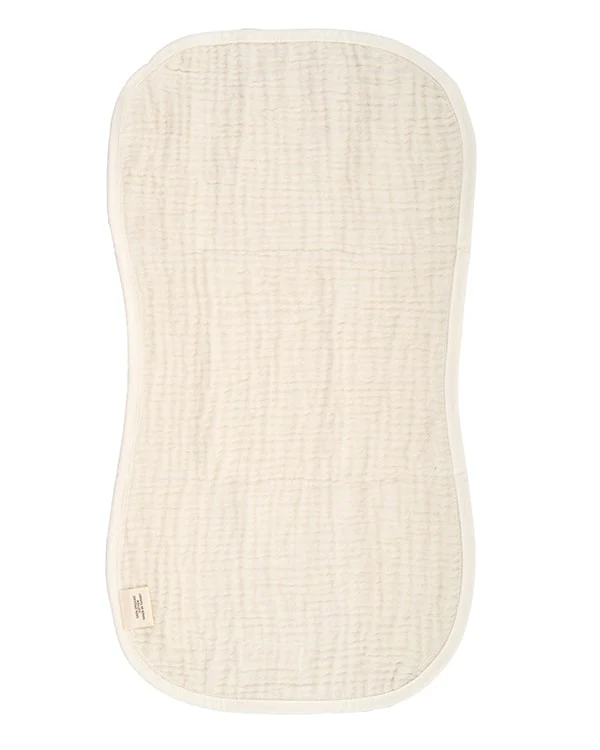 Little Fishies Gauze Burping Cloth Bundle - 3 Pack - Natural / Beige / Warm Taupe - Image 12