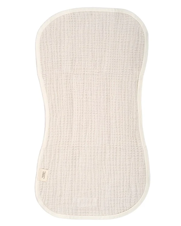 Little Fishies Gauze Burping Cloth Bundle - 3 Pack - Natural / Beige / Warm Taupe - Image 13