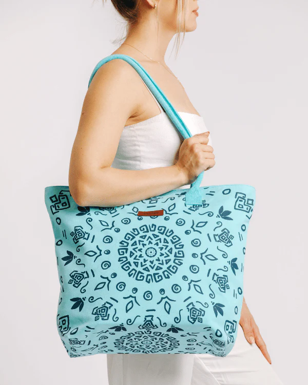 Mandala Beach Tote - Image 3