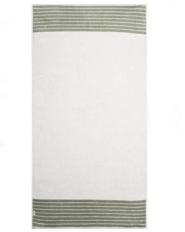 Micro Stripe Bath Bundle - 2 Pack - Sage - Image 3