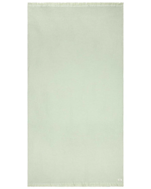 Micro Waffle XL Bath Bundle - 2 Pack - Sage - Image 4