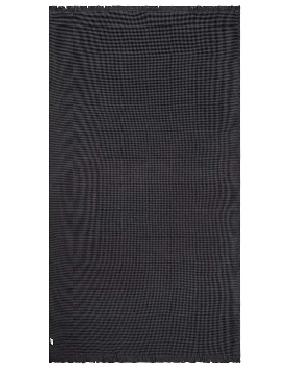 Micro Waffle XL Bath Bundle - 2 Pack - Black - Image 7