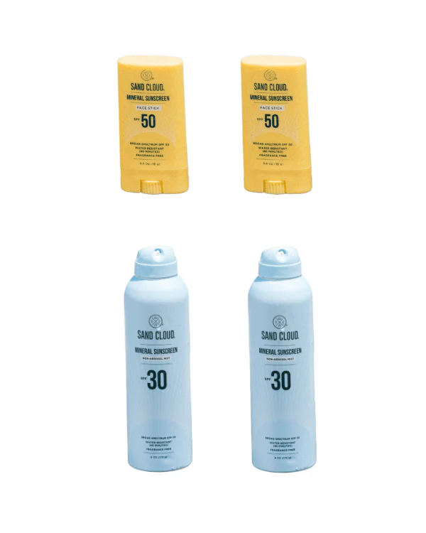 2 Mineral Sunscreen Mist + 2 Mineral Sunscreen Face Stick - Image 2