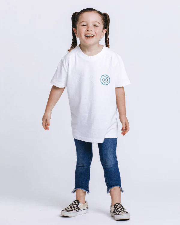SC Whale Tail Kids Tee - White - Image 3