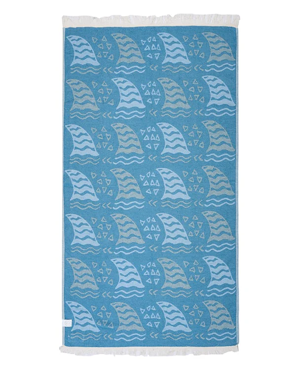 Shark Fin Kids Towel - Image 2