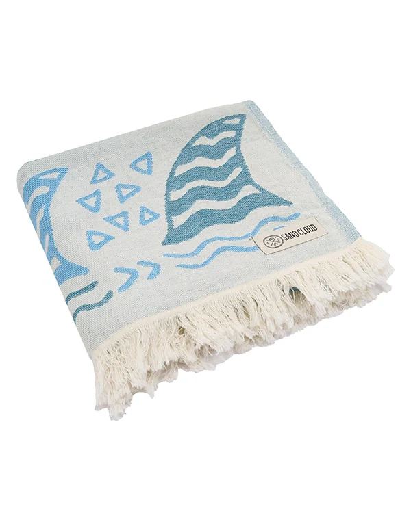 Shark Fin Kids Towel - Image 4