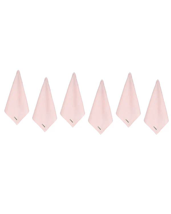 Terra Bath Washcloth Bundle 6 Pack - Calcite Pink - Image 4