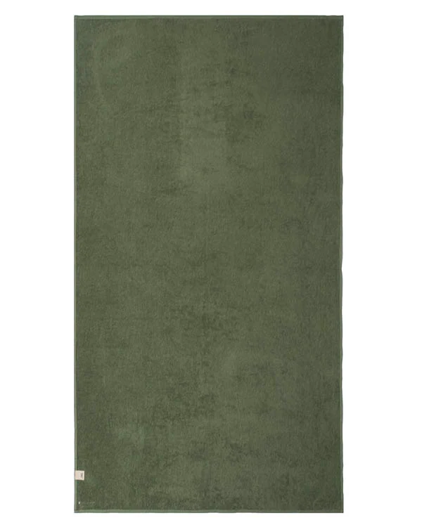 Terra Fringeless XL Bath Bundle - Hedge Green - Image 8