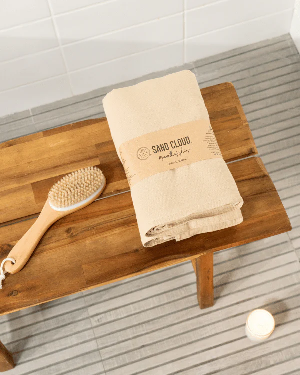 Terra Fringeless XL Bath Bundle - Sand - Image 6