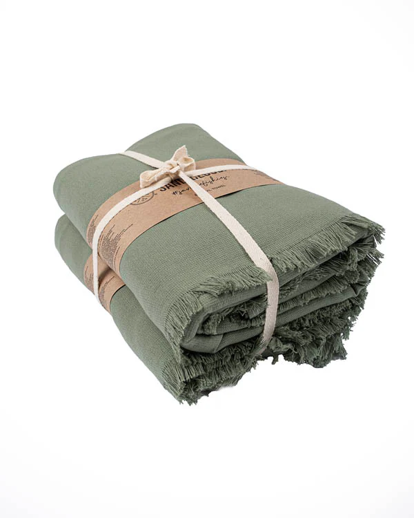 Terra XL Bath Bundle 2 Pack - Hedge Green - Image 11
