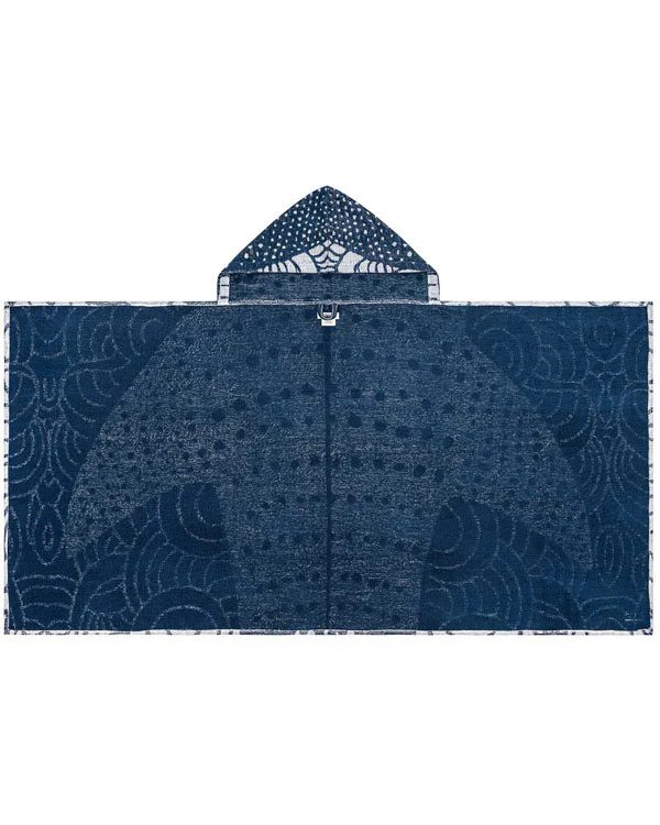 Whale Shark Hooded Kids Bath Towel - Image 4