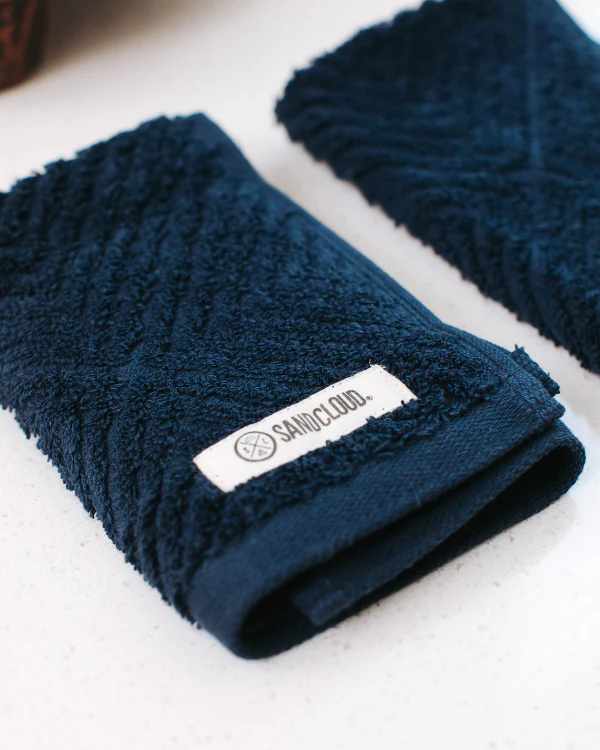 Willow Bath Washcloth Bundle - 6 Pack - Deep Ocean - Image 2